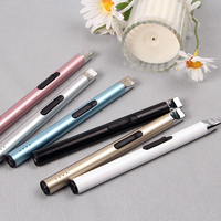 Briquet électrique rechargeable USB pour bougies/cuisine/camping