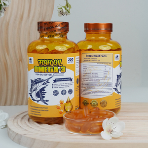 Gélules d'huile de poisson : Nourrissent les cellules de la rétine et favorisent la santé oculaire, idéales pour les utilisateurs réguliers d'écrans. Expédition immédiate. OEM. - Product Image 1