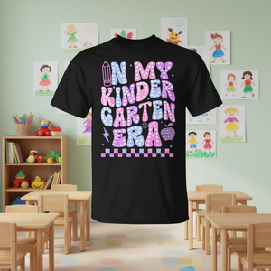 T-shirt « In My Kindergarten Era » pour maîtresse de maternelle, pour la rentrée scolaire - Product Image 3