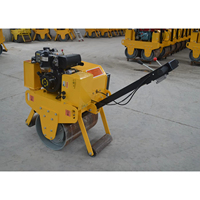 Rouleau compresseur compacteur autoporté QIYUN Diesel Euro 5 EPA CE avec moteur monocylindre et transmission hydraulique