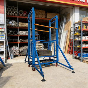 Plateforme élévatrice hydraulique mobile à commande à distance, hauteur de levage de 2 à 10 m, capacité de charge de 500 kg, <span class=keywords><strong>échafaudage</strong></span> électrique pour la construction et l'entretien - Product Image 2