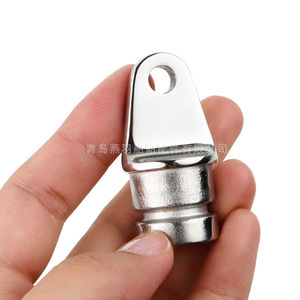 Embouts coulissants en acier inoxydable 316 pour bateaux, accessoires de quincaillerie pour auvents de yacht, manchons coulissants pour crochets de bateau pour raccords de tuyauterie - Product Image 2