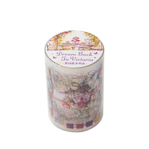 2 M/rollo de cinta de PET Dream back to Victoria series Handbook material decoración pegatinas DIY - Product Image 5