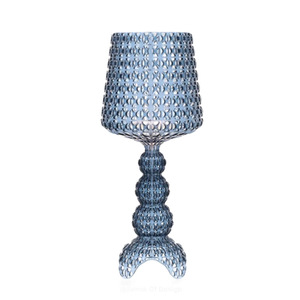 Lampe de table italienne moderne creuse pour salon, design verre à vin, KMT0001 - Product Image 4