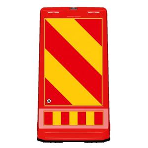 Señalización de Plástico para Obras Viales, Señales de Advertencia, Barrera Reflectante para Cercas, Barrera Direccional Llena de Agua para Señalización de Obras - Product Image 2