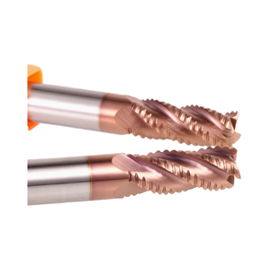 Di alta qualità TiAlN rivestito stinco diritto carburo cementato punta <span class=keywords><strong>Router</strong></span> punte per <span class=keywords><strong>CNC</strong></span> macchine utensili per CFRP e acciaio inox - Product Image 3