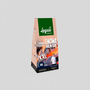 LEGUA Long Lasting Natural Black Charcoal Lump Spanish Export 5Kg Bag for <b>BBQ</b> with 5% Ash Content and 4978J Calory - Product Image 2