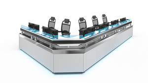 คอนโซลศูนย์บัญชาตามหลักสรีรศาสตร์สําหรับคอนโซลห้องควบคุมข้อมูลห้องกล้องวงจรปิดเมืองอัจฉริยะ - Product Image 2