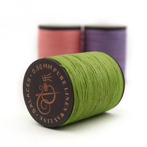 Bracelet en <span class=keywords><strong>lin</strong></span> et coton, broderie changeante <span class=keywords><strong>de</strong></span> <span class=keywords><strong>couleur</strong></span>, 0.55mm, collier tressé, <span class=keywords><strong>fil</strong></span> <span class=keywords><strong>de</strong></span> cire pour vêtements, vente en gros, 36s - Product Image 5