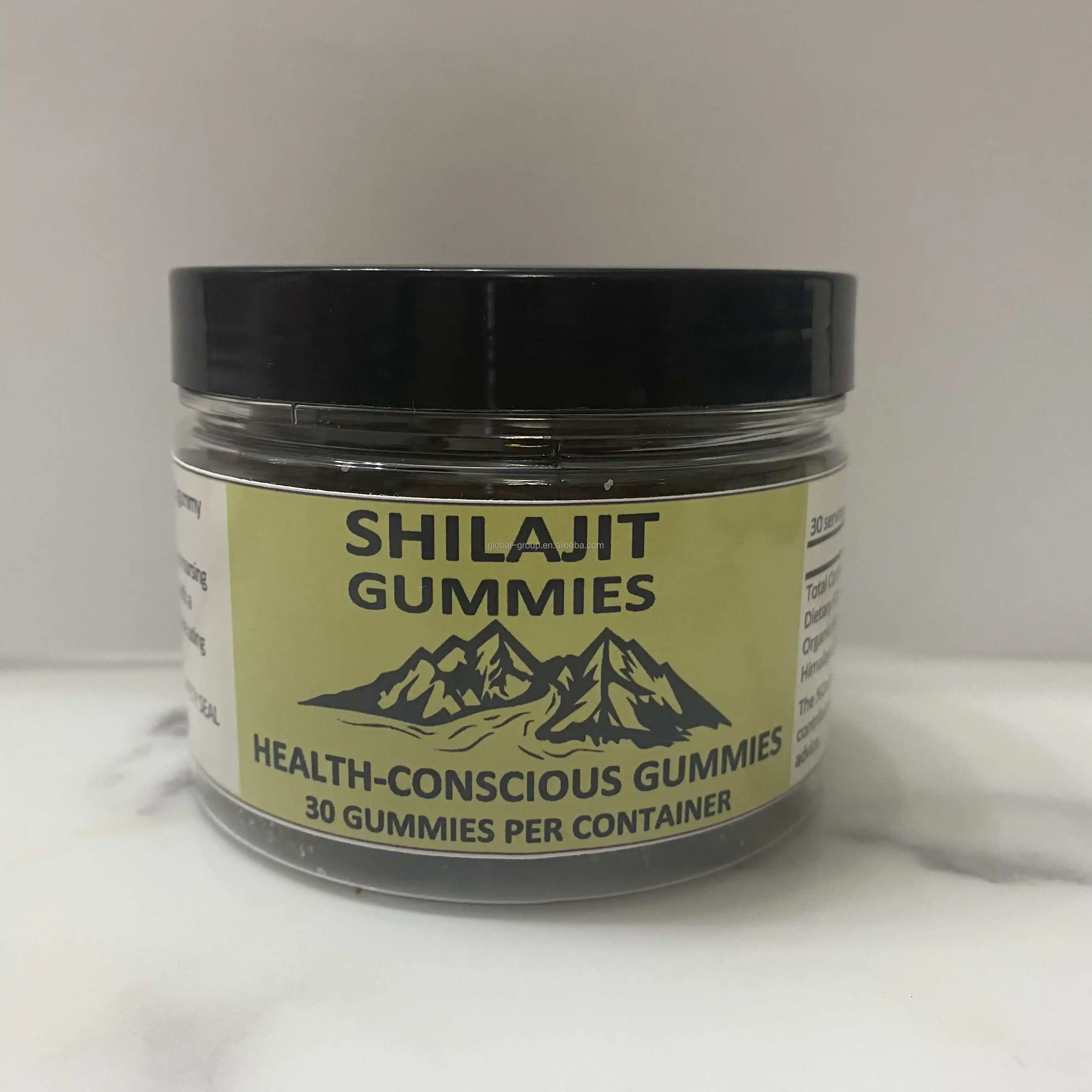 Oem nhãn hiệu riêng shilajit Gummies tinh khiết Himalaya vitamin khoáng chất tự nhiên tinh khiết Himalaya shilajit Gummies