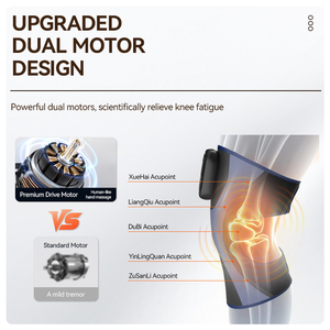 Masajeador de Rodilla Inalámbrico con Calor, Masajeador Eléctrico con Almohadilla Térmica Terapéutica para Aliviar Lesiones en Piernas y Cuerpo - Product Image 2