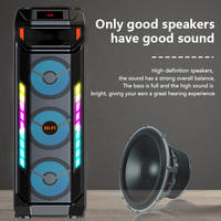 SING-E ZQS8317 Altavoz Bluetooth Portátil Profesional con RGB, Carga Inalámbrica, Mini Altavoces para Exteriores y Hogar, Woofer, Tweeter, Micrófono