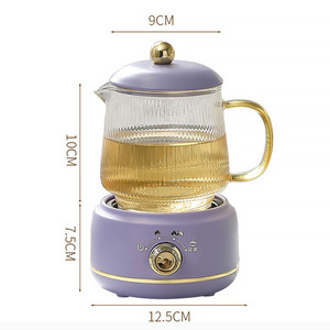 Multifunctional Mini Cordless <b>Kettle</b> Glass Boil-Dry 0.6L 360W <b>Keep</b> <b>Warm</b> Glass Housing Easy to Clean and Resistant to Scratches. - Product Image 6
