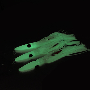 Oem 9 אינץ פלסטיק רך מלאכותי שרף ראש תמנונים טונה מרלין טרולים דיג מפתה - Product Image 4