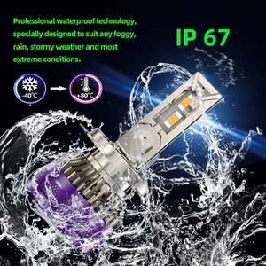 Ad alta potenza 100W 16000lm 6500K Canbus <span class=keywords><strong>Decoder</strong></span> Luces Focos H7 H11 Led <span class=keywords><strong>H4</strong></span> auto faro a Led per veicolo - Product Image 5