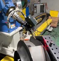 En stock, robot de soudage Yaskawa AR 2010, bras robotisé à 6 axes avec moteur et unité de commande, haute répétabilité de 0,03 mm pour soudage par points/arc
