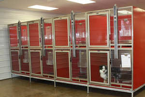 Double Stack <strong>Dog</strong> <strong>Kennel</strong> <strong>Designs</strong> Cage Banks - MULTIPLE <strong>KENNELS</strong> - Product Image 3