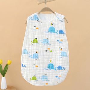 Summer Sleep Sack for Toddlers 3-6 Months Infants' Wearable Swaddle Blanket <b>Muslin</b> Feature for Boys Girls - Product Image 5