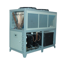 Système de refroidissement centralisé industriel professionnel 5HP~15HP, refroidisseur d'eau/air pour système de refroidissement