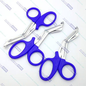Nuevas tijeras de vestir de alta calidad para enfermería y uso doméstico Mango de color Instrumento quirúrgico Base-Tijeras de vendaje - Product Image 4