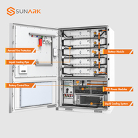 Système de stockage d'énergie solaire industriel et commercial tout-en-un BESS, armoire extérieure, onduleur hybride, batterie 250 kW 488 kWh