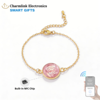 OEM/ODM Multifunktionales Smartes Edelstahl-NFC-Armband Zugangskarte für Geschäfts- und Soziale Nutzung 213 Werbegeschenk-Armband