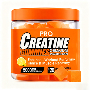 Caramelle Gommose di Creatina Monoidrato OEM all'Ingrosso, Integratore Pre-Allenamento per Energia e Crescita Muscolare, Non Adatto alle Donne in Gravidanza - Product Image 1