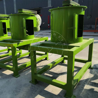 Machine de broyage du fumier de vache YSX-1-2 tonnes par heure, désintégrateur vertical dans la ligne de production d'engrais organique