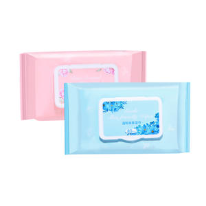 LMLTOP Lingettes humides parfumées à la rose, 80 lingettes, soin doux de la peau, démaquillant, lingettes féminines - Product Image 2