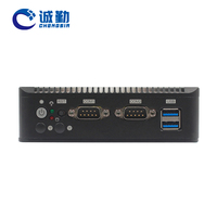 Mini PC Celeron J4125 2025, 8 Go de RAM, double LAN, 2 ports COM, DDR4, HD+VGA, LVDS, X86, Linux, Win11, ordinateur de bureau industriel, thin client, nano mini PC