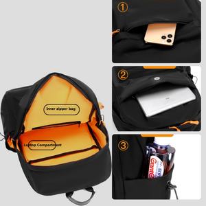 Sac à dos scolaire de luxe Oxford imperméable de haute qualité, personnalisé en usine, nouveau design 2025, sacoche portable unisexe pour ordinateur portable - Product Image 3