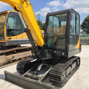 Excavatrice sur pneus Hyundai 60w-7 HW60ECO d'occasion, 6 tonnes, en bon état, automatique, matériel de construction Hyundai60w-7 d'occasion - Product Image 6