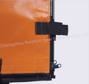 Couleur ou épaisseur personnalisée revêtement en silicone ignifuge Protection <span class=keywords><strong>de</strong></span> soudage <span class=keywords><strong>Habitat</strong></span> <span class=keywords><strong>de</strong></span> soudage en tissu en fibre <span class=keywords><strong>de</strong></span> verre sûr - Product Image 3