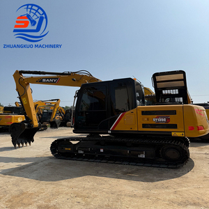 รถขุดไฮดรอลิก Sany SY135C มือสอง รถขุดตีนตะขาบ Sany 135C 13 ตัน ประสิทธิภาพสูง - Product Image 1