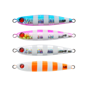 JIGGINGSOUL RTS27B-JS28g45g60g80g-Saltwater bagliore nel metallo scuro mini fusione jig pesca esca per trevall - Product Image 2