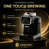 Machine à café turque automatique TCM002, écran tactile LED, 700W, cafetière électrique pour la maison et l'hôtel