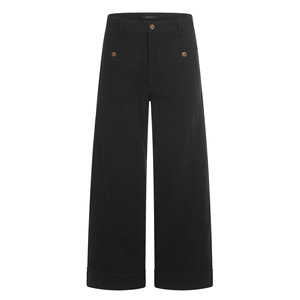 Overol de Mezclilla Estilo Americano Retro Color Café Oscuro 11KN para <span class=keywords><strong>Hombre</strong></span> y Mujer, Pantalones Casuales de Pierna Ancha, Corte Recto, Tiro Medio - Product Image 6