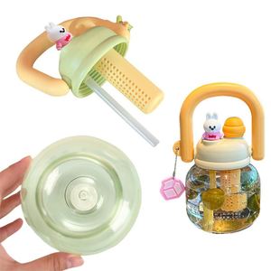 Gym Stylish With Handle Straw Custom Logo Colorful Water Bottle for Promotion - Product Image 3