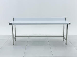 Customized 201/304 Stainless Steel <b>Work</b> <b>Table</b> for Commercial Kitchen, Restaurant Prep Workbench, Anti-Rust Utility <b>Table</b> - Product Image 5