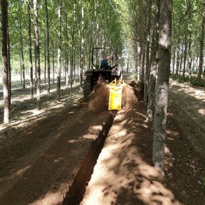 Nhà kính vườn thụ tinh đào rãnh máy, đất nông nghiệp thoát nước máy kéo đào rãnh máy, rãnh Máy đào - Product Image 6