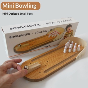 Mini <span class=keywords><strong>Juego</strong></span> <span class=keywords><strong>de</strong></span> <span class=keywords><strong>Bolos</strong></span> <span class=keywords><strong>de</strong></span> Mesa <span class=keywords><strong>de</strong></span> Madera Maciza, Juguete Educativo Innovador <span class=keywords><strong>para</strong></span> <span class=keywords><strong>Niños</strong></span>, Diversión Familiar, Modelo <span class=keywords><strong>de</strong></span> <span class=keywords><strong>Bolos</strong></span> Rodantes MNBLQ-8965 - Product Image 2