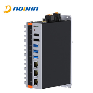 DIN Rail 2 LAN fanless Mini PC พร้อม CPU J6412และรองรับ win10 - Product Image 4