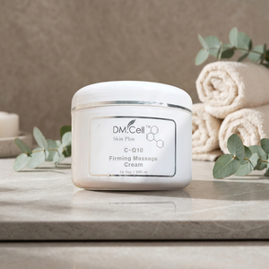 DM.CELL C-Q10 Crema Reafirmante para Masajes Faciales y Corporales, Cuidado Estético, Ingredientes de Alta Calidad, Hidratante y Nutritiva, 500 ml para Mujeres - Product Image 2