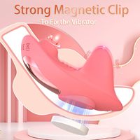 Bestseller Ferngesteuerter Tragbarer Slip-Vibrator Klitoris-Sauger mit Sexy Unterwäsche Klitoraler Stimulator Sexspielzeug
