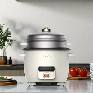 0.6L 1.0L 1.5L 2.2L 2.8Lドラム電気炊飯器1リットル蒸し器付きインドで最高の炊飯器