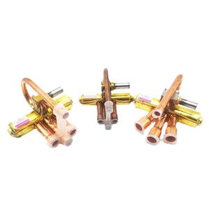 Vanne Déflectrice Universelle à Quatre Voies pour Climatisation Domestique, Vanne Solénoïde de Réfrigérant pour Systèmes 1P, 1.5P, 3P, 5P, 10P - Product Image 1