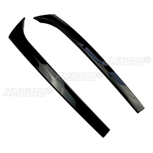 สปอยเลอร์ข้างกระจกหลังรถยนต์สีดำเงา 2 ชิ้น สำหรับ Mercedes-Benz C-Class W204 Variant Wagon C200 C260 ปี 2007-2014 - Product Image 3