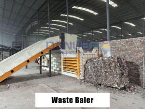 Compresor hidráulico Empacadora de plástico Compactador de basura Máquina empacadora para reciclaje - Product Image 4