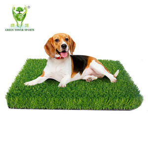 <span class=keywords><strong>Prix</strong></span> de gros personnalisé de haute qualité facile à nettoyer tapis 25mm pile OEM <span class=keywords><strong>extérieur</strong></span> gazon artificiel pour animaux de compagnie aménagement paysager - Product Image 1