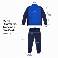 Conjunto Deportivo IKDEER Personalizado de Dos Piezas con Top de Manga Raglán y Bloques de Color, Pantalones Jogger y Sudadera con Cierre de Cremallera, para Venta al Por Mayor